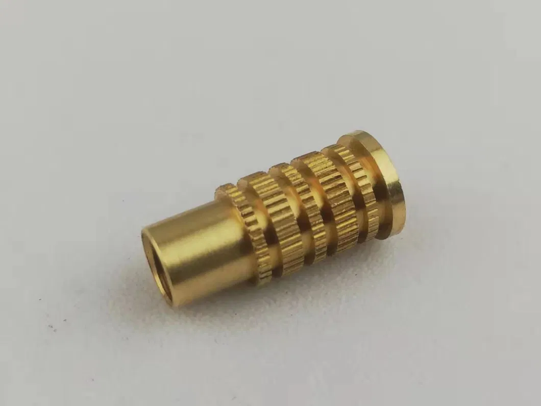 Embedded Nuts for High Quality Automobiles, Hot Melt Nut Insertion Machine Straight Knurled Bushing Brass Insert Nut