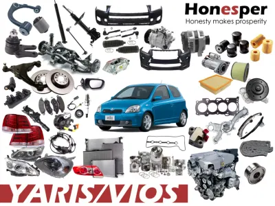 Commerce de gros de pièces de rechange de voiture, pièces de suspension, pièces de moteur, kits de carrosserie, accessoires de voiture pour Toyota Yaris/Vitz Ncp10