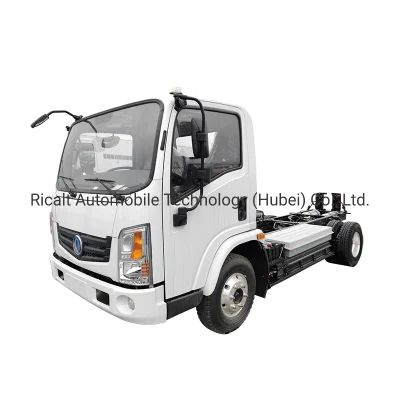 Dongfeng tout nouveau prix d'usine 4X2 pièces de rechange automatiques de châssis de camion de fret léger, châssis de mini-camion électrique